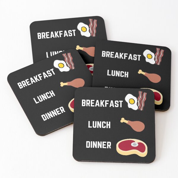 Item preview, Breakfast Lunch Dinner Carnivore Diet designed and sold by steelskydesigns.