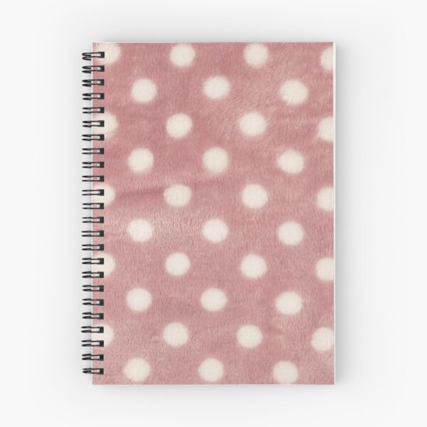 Item preview, Polka dot chenille fleece, double face, pink-white designed and sold by jwebmarket.