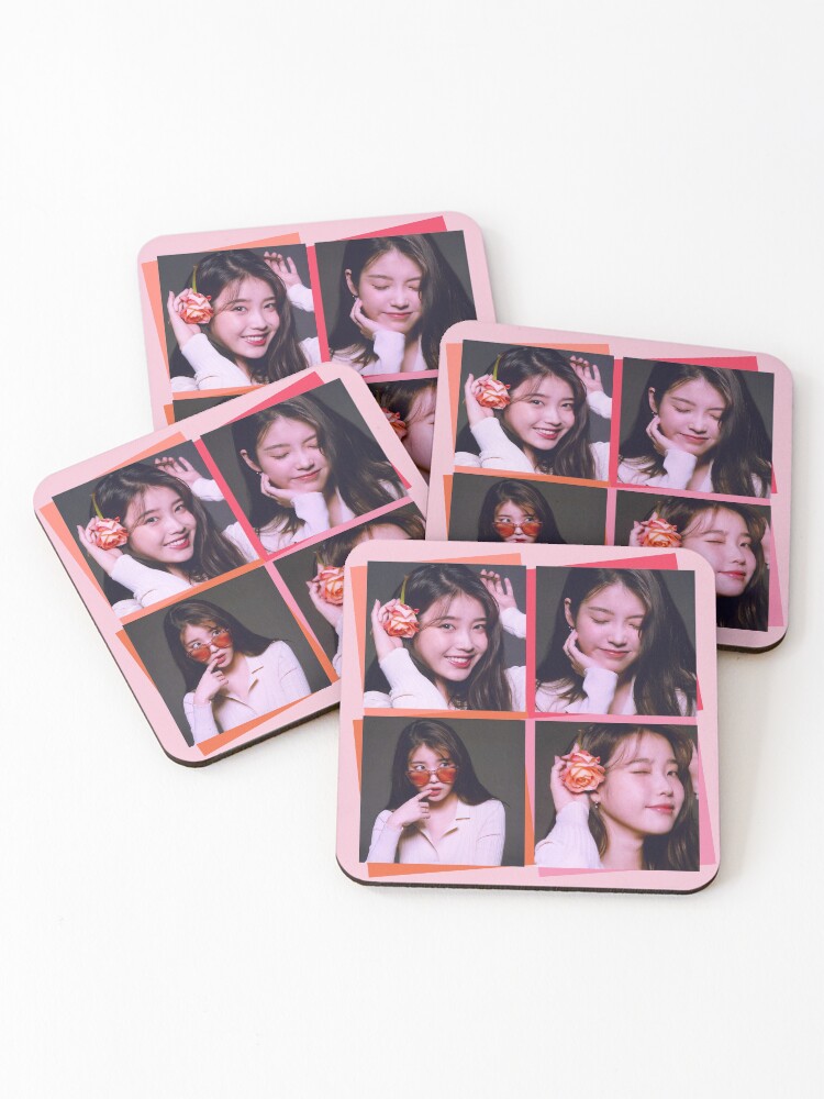 Thumbnail 1 of 5, Coasters (Set of 4), IU designed and sold by euphoriclover.
