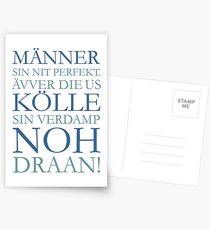Männer us Kölle - Kölsche Sprüche aus Köln Postcards