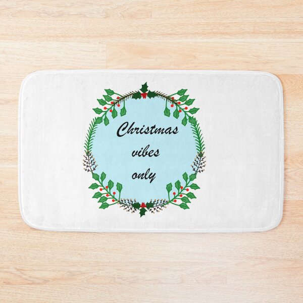 Item preview,  Christmas Vibes only( aqua) designed and sold by Tomi018.