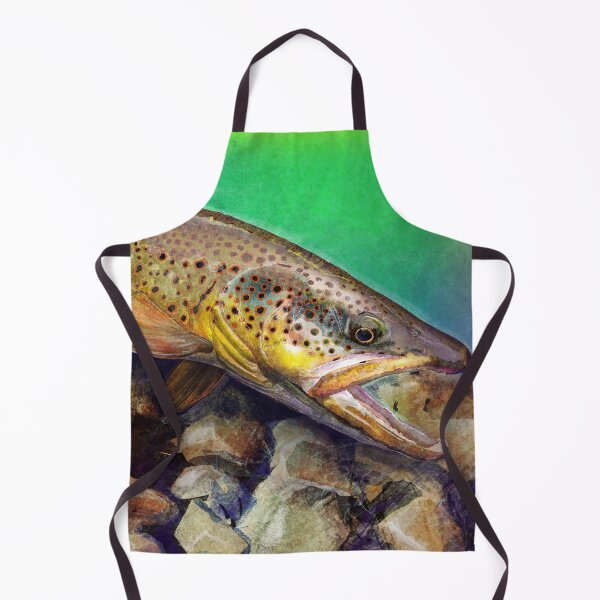 Item preview, The Wild Brown Trout designed and sold by fishweardesigns.