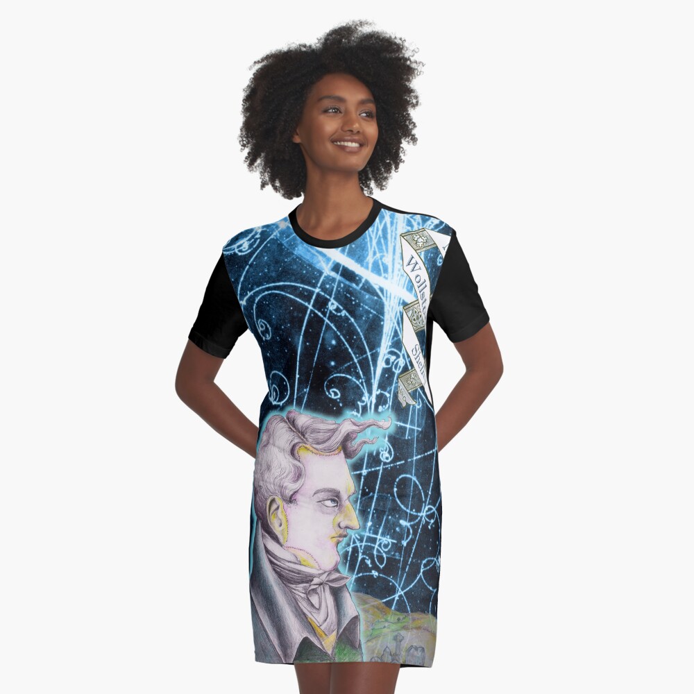 Item preview, Graphic T-Shirt Dress designed and sold by lizamackinnon.