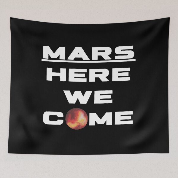 Item preview, Mars Here We Come designed and sold by TeePartyHost.