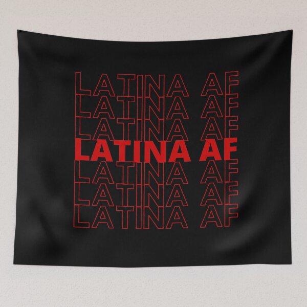 Item preview, Latina AF,Latina Feminist,Mexicana,Chicana,Morena,Spanish,Latina AF, Mexicana,Laptop Skins, scraf, mobile cases, face masks designed and sold by kenganalashish.