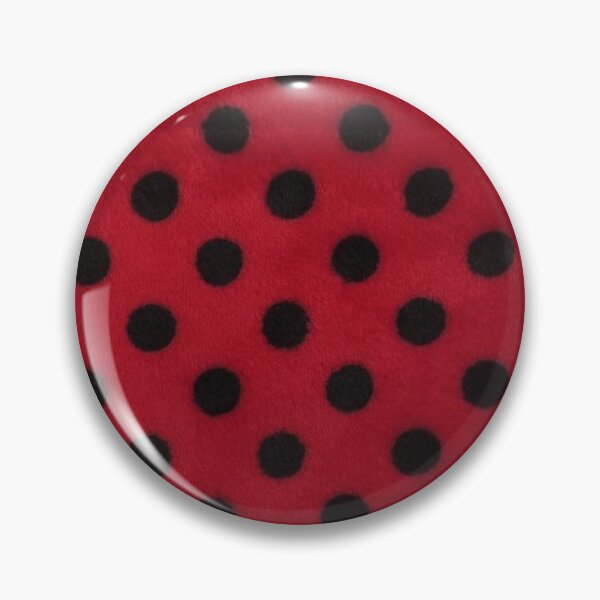 Item preview, Polka dot chenille fleece, double face, black-red designed and sold by jwebmarket.