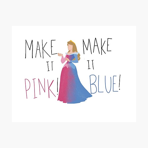 Item preview, Make it Pink! Make it Blue! designed and sold by DafodilDesigns.
