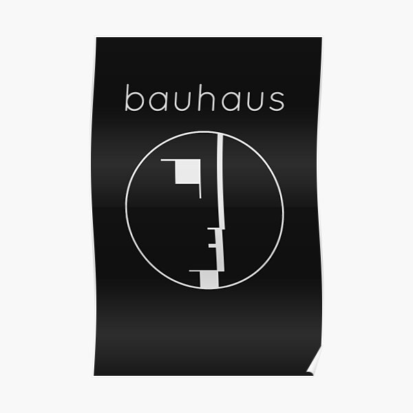 Bauhaus Band Posters Redbubble