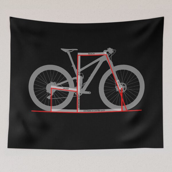 Item preview, BICYCLE GEOMETRY (MEASURES TO KNOW YOUR SIZE) designed and sold by solaenbici.