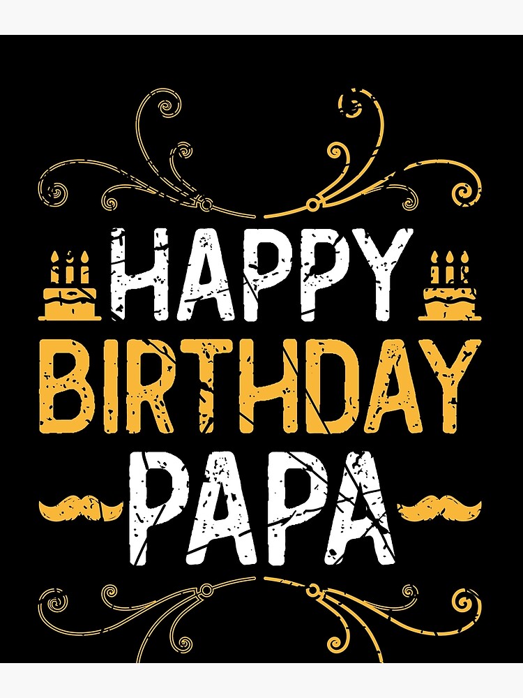Joyeux anniversaire Papa cadeau anniversaire papa' Autocollant