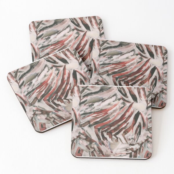 Item preview, Cotton jersey, abstract printed pattern designed and sold by jwebmarket.
