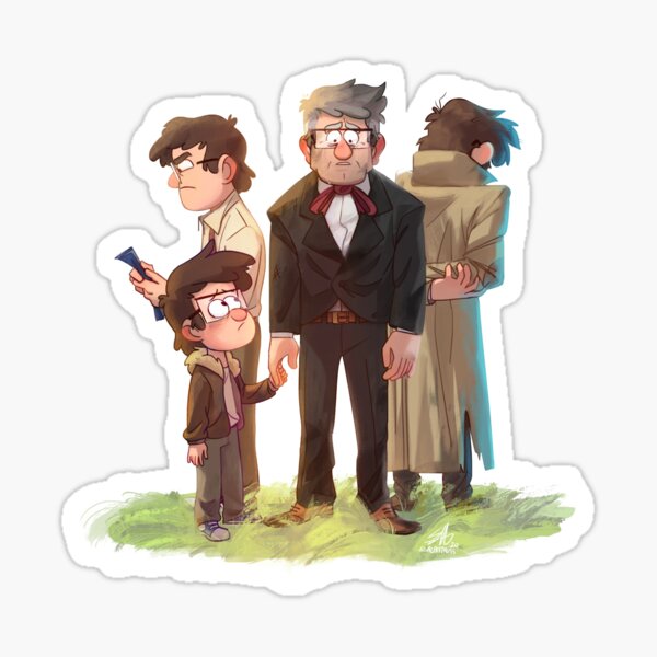 Standing Stanfords Sticker