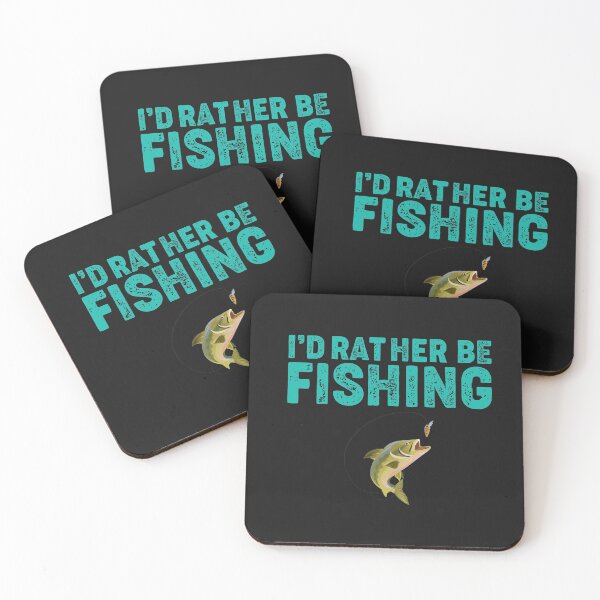 Item preview, I'd rather be fishing designed and sold by Pixelcraftsmith.