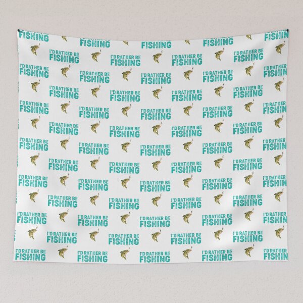 Item preview, I'd rather be fishing designed and sold by Pixelcraftsmith.
