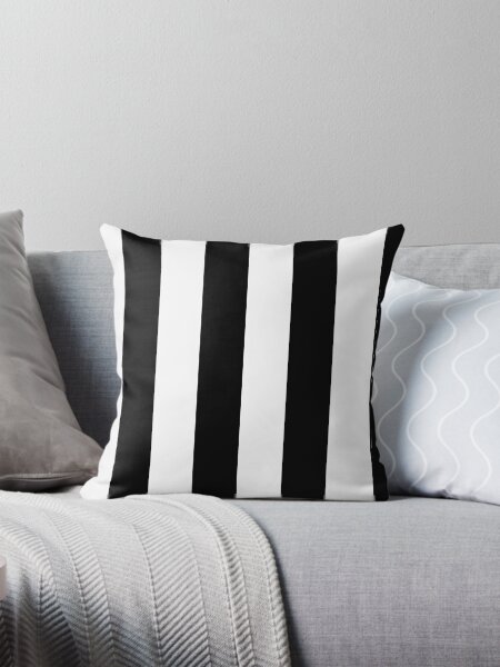 Item preview, Black and White Stripes | Vertical Large Stripes | designed and sold by SimplyStripes.