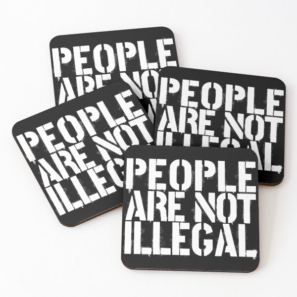 Item preview, Graffiti stencil people are not illegal designed and sold by THE-UNIVERSE.
