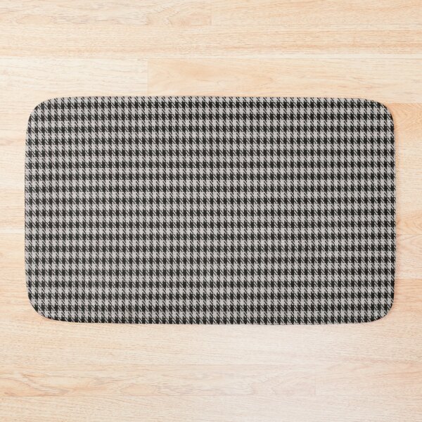Item preview, Knitted fabric (chain), houndstooth, pied de poule , black-white designed and sold by jwebmarket.