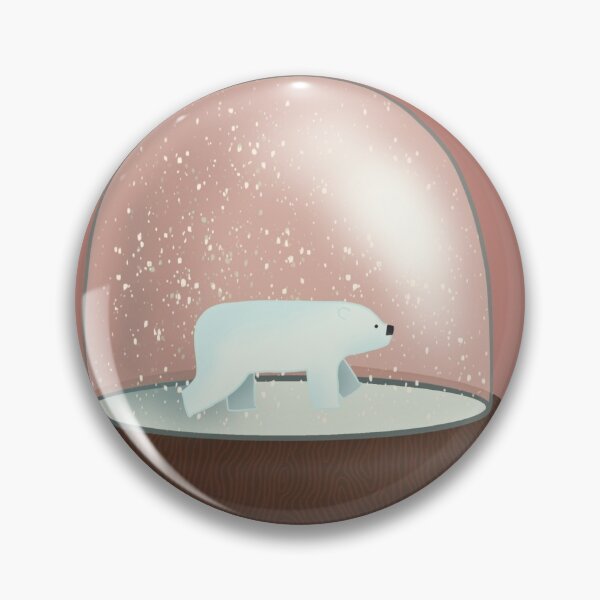 Item preview, Polar Bear Snow Globe designed and sold by Tess Berger.