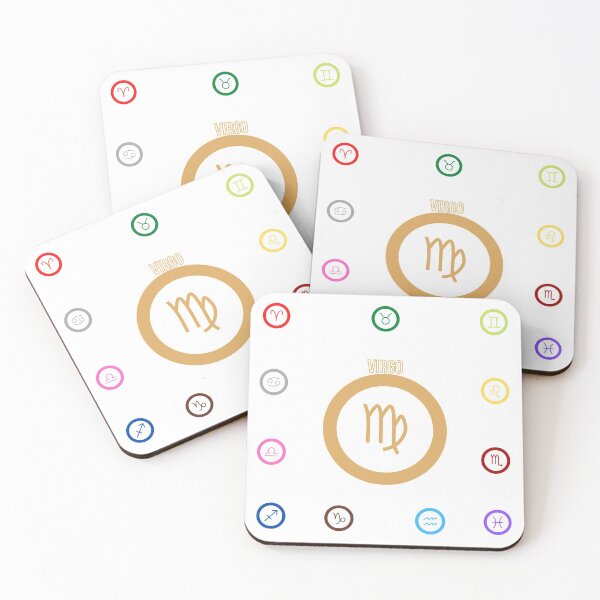 Item preview, Star Sign Virgo, Team Virgo, Horoscope Zodiac Signs Sticker Pack, Twelve Zodiac Signs, Zodiac Icons designed and sold by Black11Flamingo.