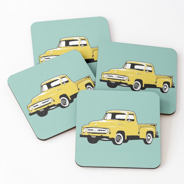 Item preview, 48-55 Yellow F Truck designed and sold by CoolRide.