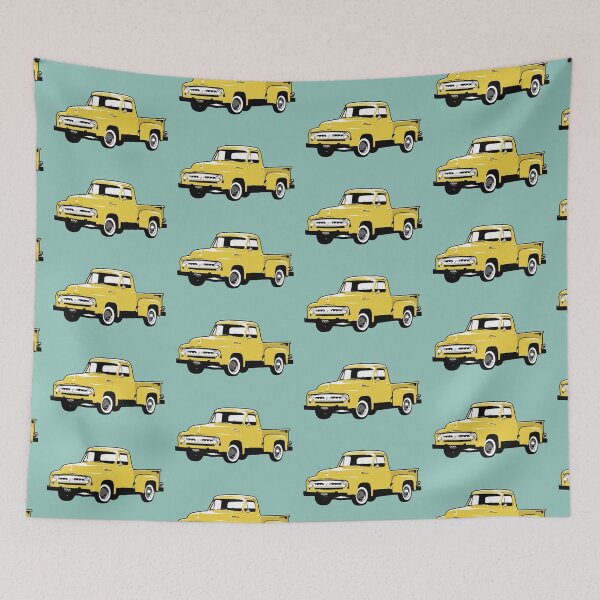 Item preview, 48-55 Yellow F Truck designed and sold by CoolRide.