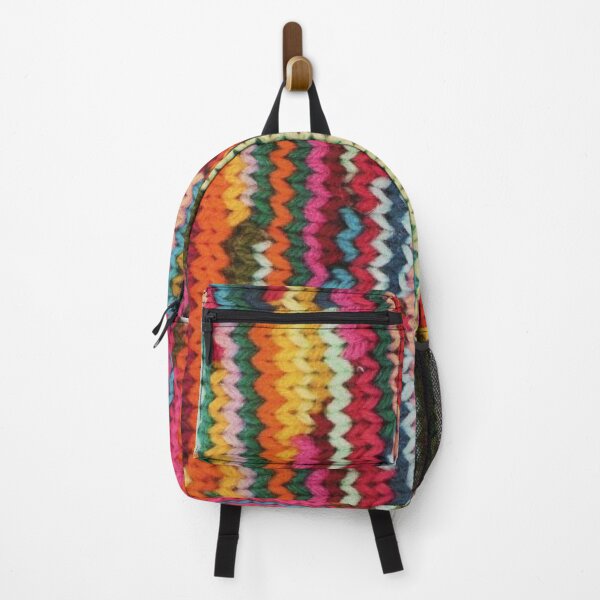 Item preview, Cotton jersey, print with colored knit look designed and sold by jwebmarket.
