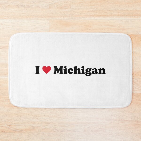 Item preview, I Love Michigan designed and sold by Novel Gifts.