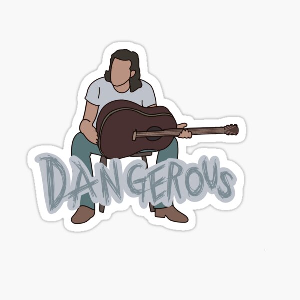 Morgan wallen dangerous album sticker Sticker