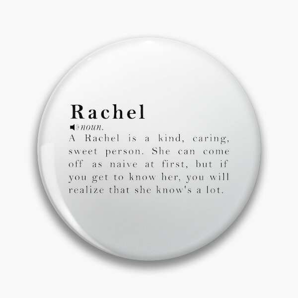Item preview, Rachel Name Definition Meaning designed and sold by peachyline.