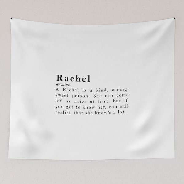 Item preview, Rachel Name Definition Meaning designed and sold by peachyline.
