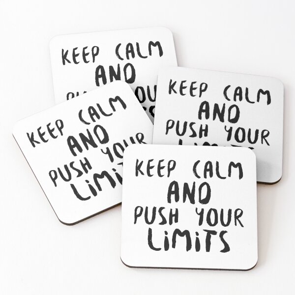 Item preview, Keep calm and push your limits designed and sold by josephsteez.