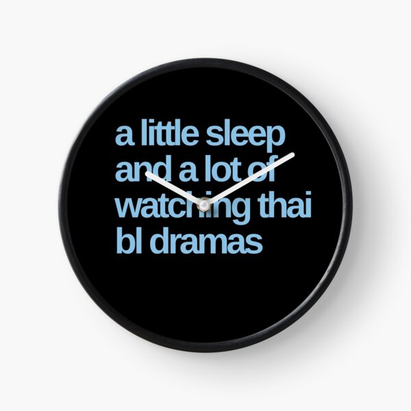 Item preview, A Little Sleep a lot of Thai BL Dramas designed and sold by Shujii.