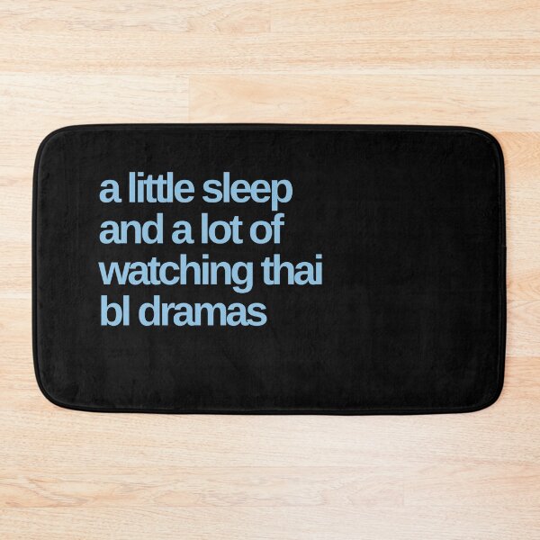 Item preview, A Little Sleep a lot of Thai BL Dramas designed and sold by Shujii.