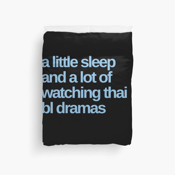 Item preview, A Little Sleep a lot of Thai BL Dramas designed and sold by Shujii.