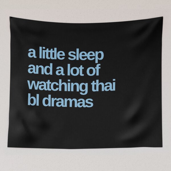 Item preview, A Little Sleep a lot of Thai BL Dramas designed and sold by Shujii.