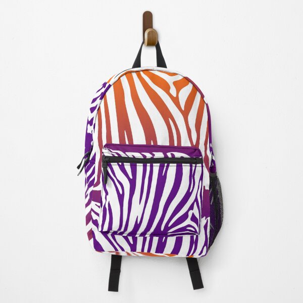 Item preview, Zebra Camo Pattern - Orange and Purple designed and sold by Quooki.