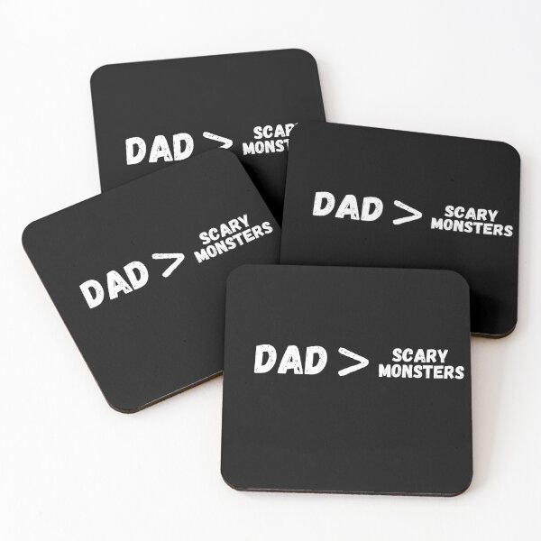 Item preview, Dad Greater Than Scary Monsters designed and sold by DadJokeDescript.