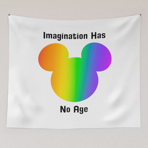 Item preview, Imagination Has No Age designed and sold by diginomdesigns.