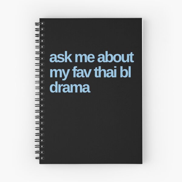Item preview, Ask Me About My Fav Thai BL Drama designed and sold by Shujii.