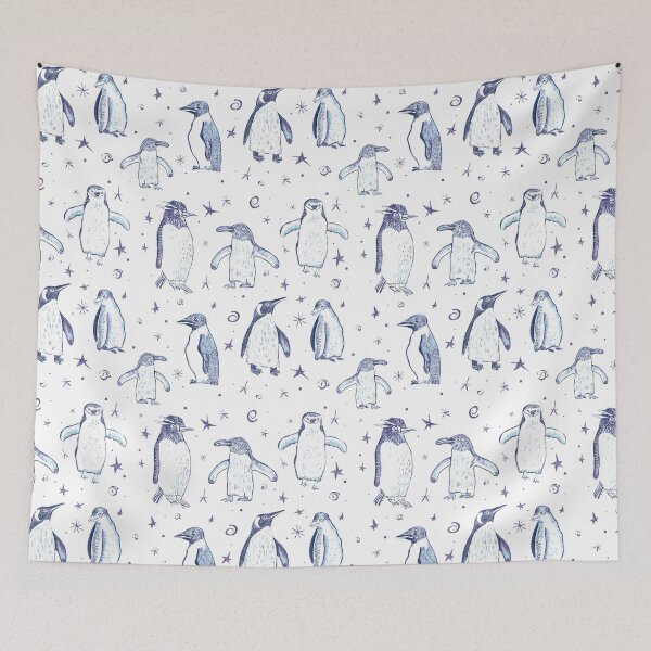 Item preview, Christmas penguins designed and sold by madzking.