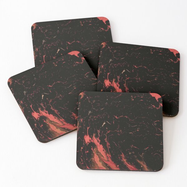 Item preview, Lava Pattern Black n Red designed and sold by Mamibo.