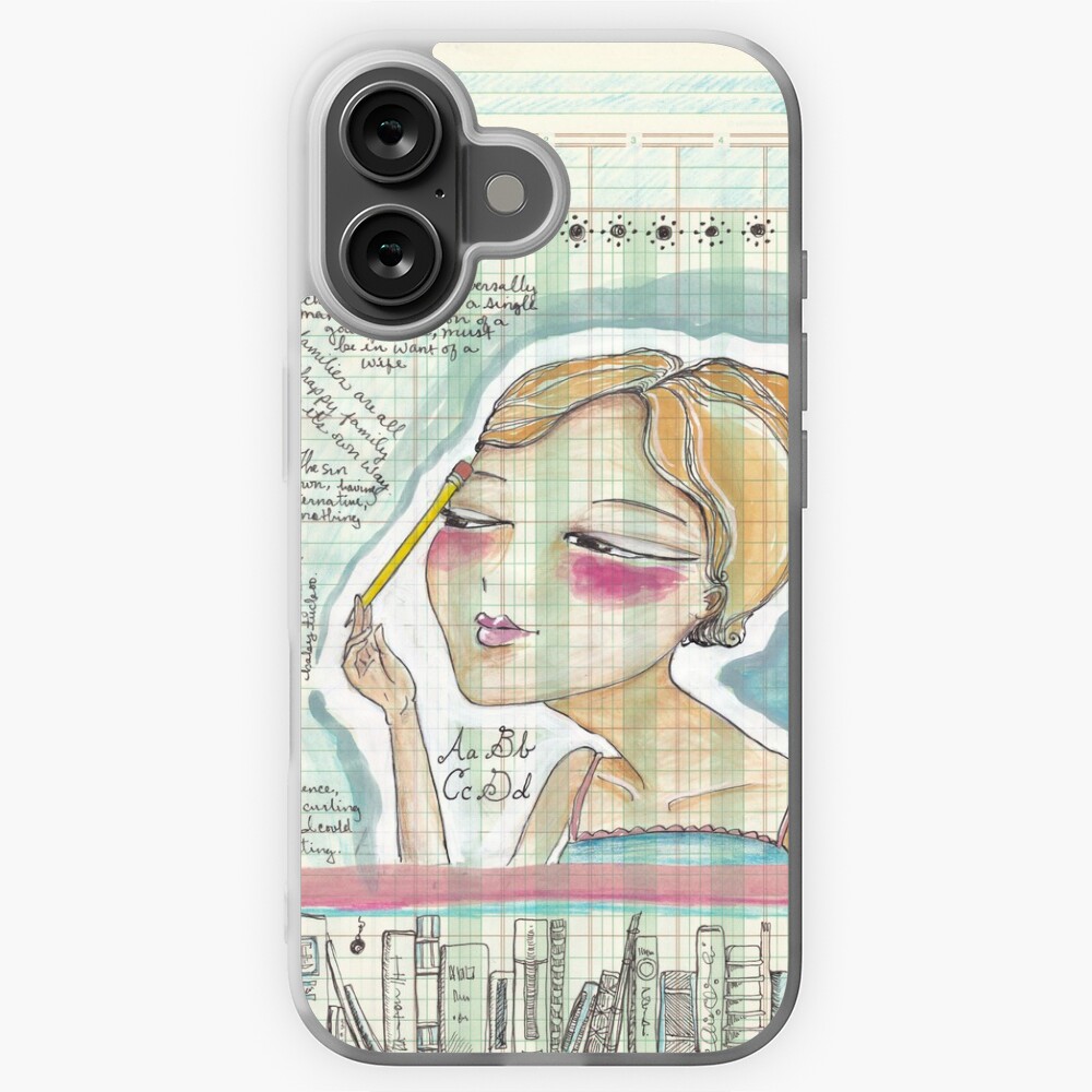 Item preview, iPhone Soft Case designed and sold by lizamackinnon.