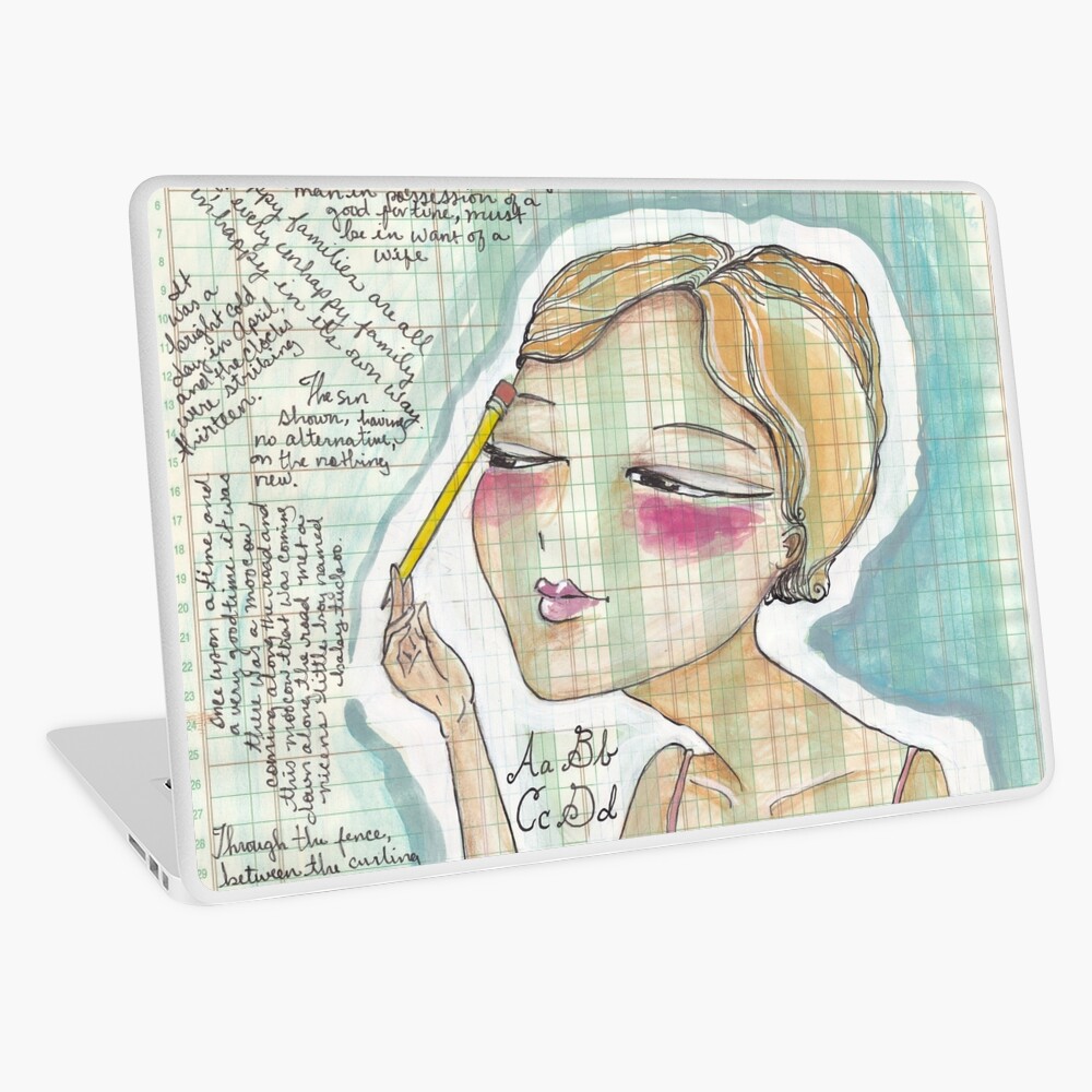 Item preview, Laptop Skin designed and sold by lizamackinnon.