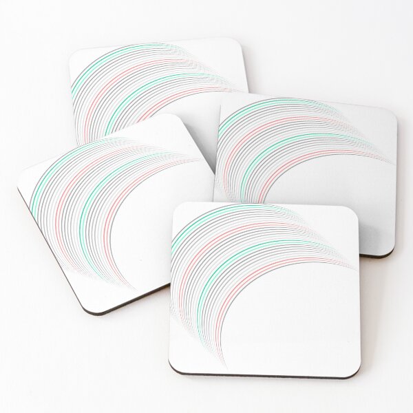 Item preview, Teal, Pink, and Gray Stripes designed and sold by BethNKateCreate.