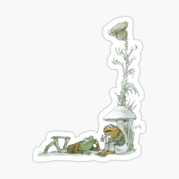 Frog and Toad Sticker