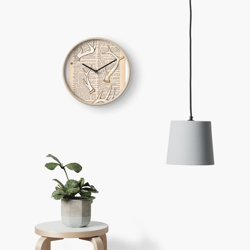 Item preview, Clock designed and sold by lizamackinnon.