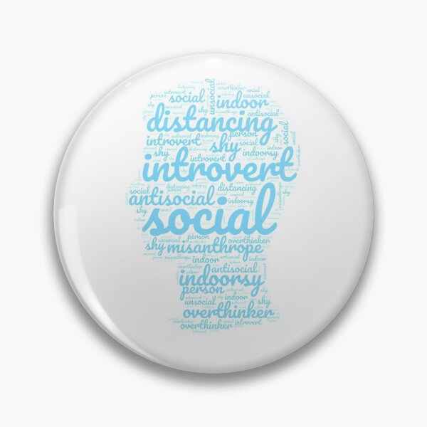 Artikelvorschau, Introvertierte Wortwolkenform entworfen und verkauft von BoBiBi Designs.