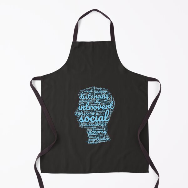 Item preview, Introvert Word Cloud Shape designed and sold by BoBiBi Designs.