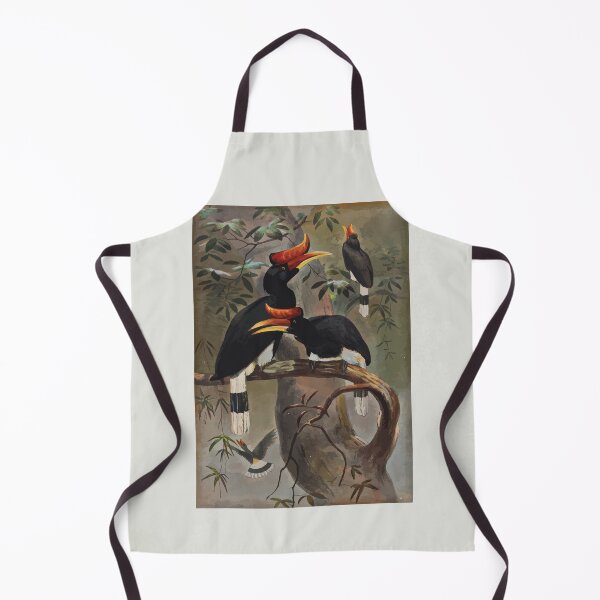Item preview, Zoological sketches by Joseph Wolf 1861 to 1867 079 The Concave Vasqued Hornbill designed and sold by WetdryvacRB01.