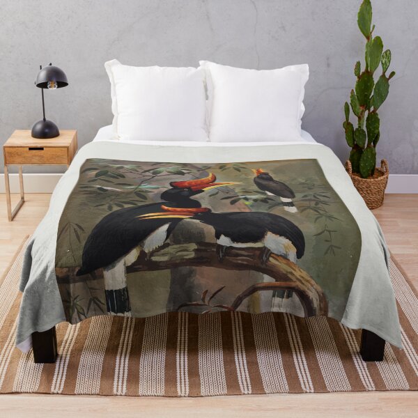 Item preview, Zoological sketches by Joseph Wolf 1861 to 1867 079 The Concave Vasqued Hornbill designed and sold by WetdryvacRB01.